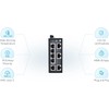 InHand Networks Industrial Network Switch, Fast/Gigabit RJ45 Ports,IP30, DIN Rail,