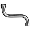 Neoperl 16715194 Universal S-Spout with Cascade Chrome-Plated 3/4 Inch 150 mm