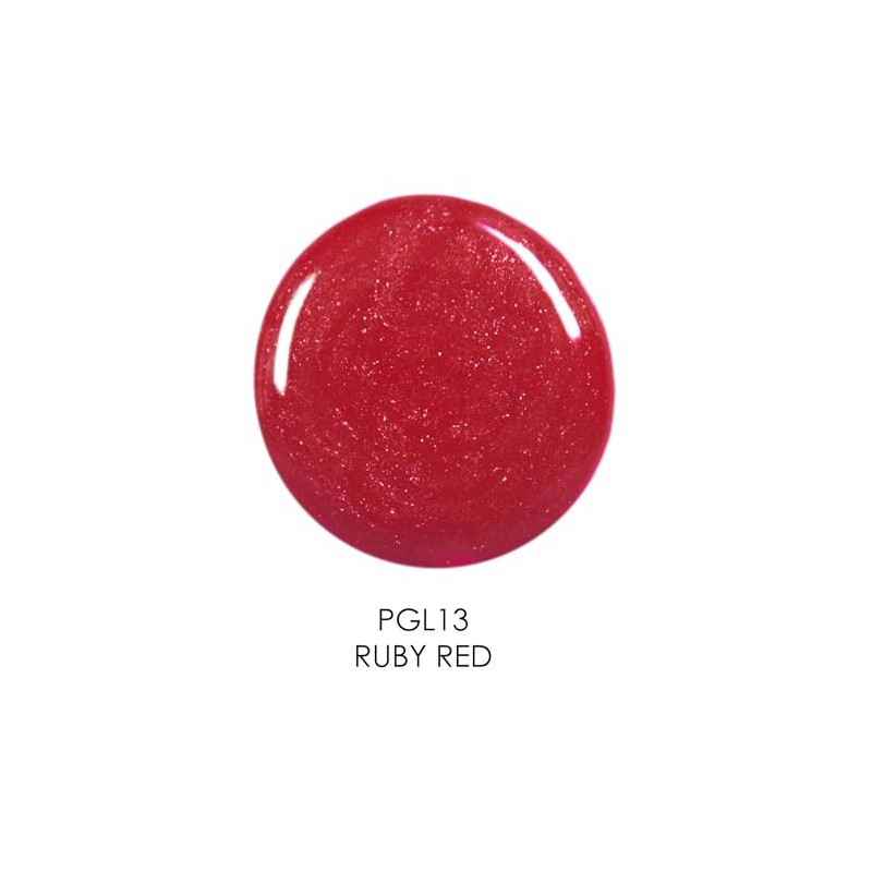 Palladio Lip Gloss, Brillo de Labios No Pegajoso, Ofrece Color