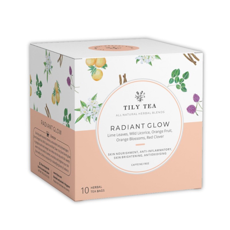 Tily Tea Radiant Glow Herbal Tea - Natural Tea to