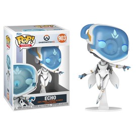 Funko Overwatch 2 + Protector: Pop! Games Vinyl Figure (Bundled with ToyBop Box Protector Collector Case) (Echo)