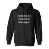 zerogravitee Assistant to the Regional Manager Adult Hooded Sweatshirt in