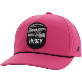 HOOEY Men's Cheyenne Adjustable Snapback Hat Pink, Pink, One Size