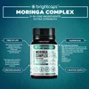 Brightcaps Moringa Complex - 3000mg Moringa Powder enriched with Turmeric,