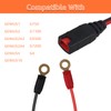 (2 packs) Compatible with NOCO GC008 X-Connect battery harness, M10