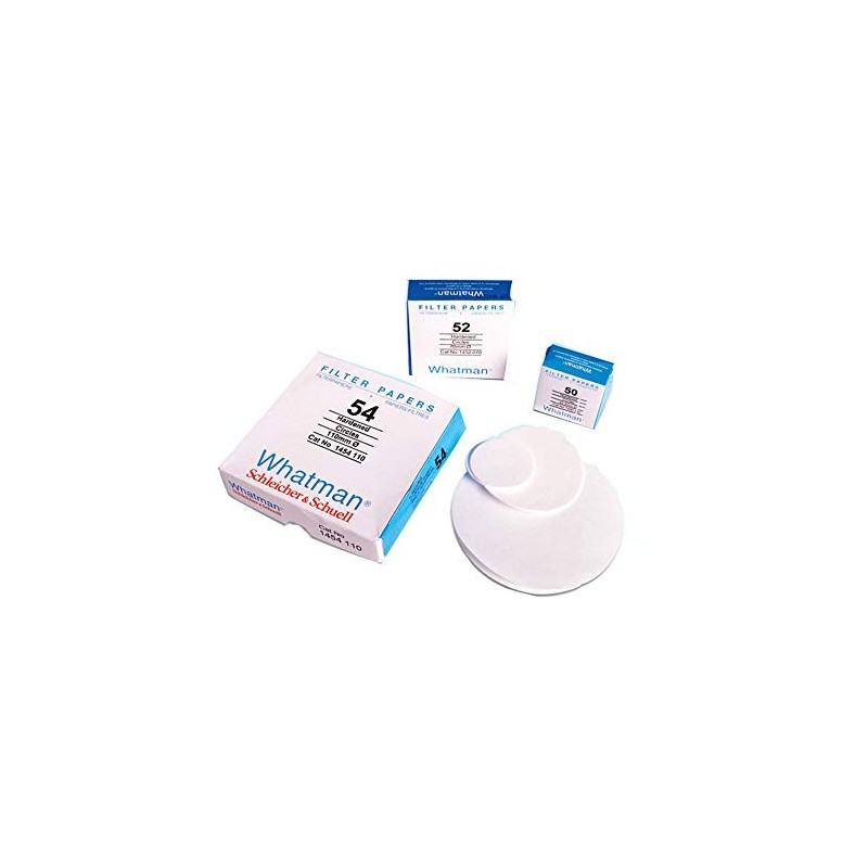 Whatman 1454150 Grade 54 Quantitative Filter Paper, Hardened Low Ash,