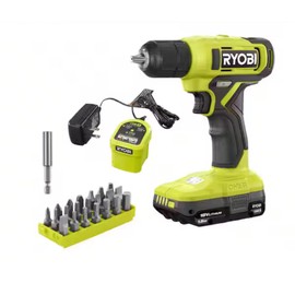 Ryobi 18V Cordless 3/8 in. Drill/Driver (Tool Only) PCL201