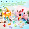 Selizo 120pcs Mini Plastic Babies, Tiny Plastic Baby Figurines Small