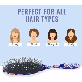 Wet Brush Fantasy - Cepillo Para El Pelo Original - Cerdas I