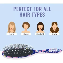 Wet Brush Fantasy - Cepillo Para El Pelo Original - Cerdas I
