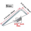 ZDingTech 10pcs 3/32 Allen Wrench sets,3/32" Hex Key Wrench set,allen