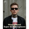 Bloomoak Super Dark CAT-4 Sunglasses - UV400 Polarised - Maximum