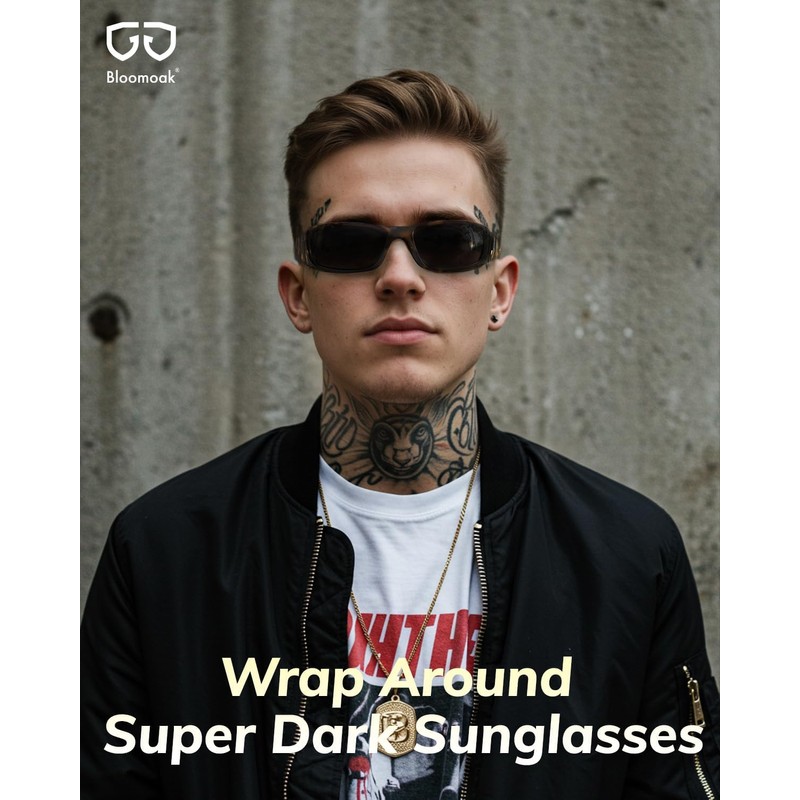 Bloomoak Super Dark CAT-4 Sunglasses - UV400 Polarised - Maximum