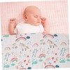 CORHAD Pure Cotton Bath Towel Muslin Towel for Newborns Lightweight