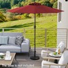 Tangkula 8.5 FT Outdoor Patio Umbrella, Modern Table Umbrella with
