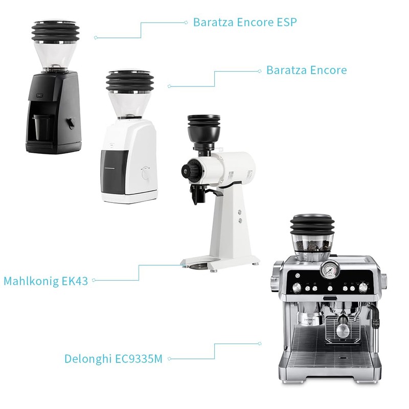 CAFEMASY Silicone Coffee Hopper Bellow Compatible for Baratza Encore ESP