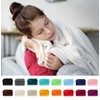 heimtexland Cuddly Blanket, Fluffy Flannel Blanket, Warm OEKO-TEX Bedspread Throw,