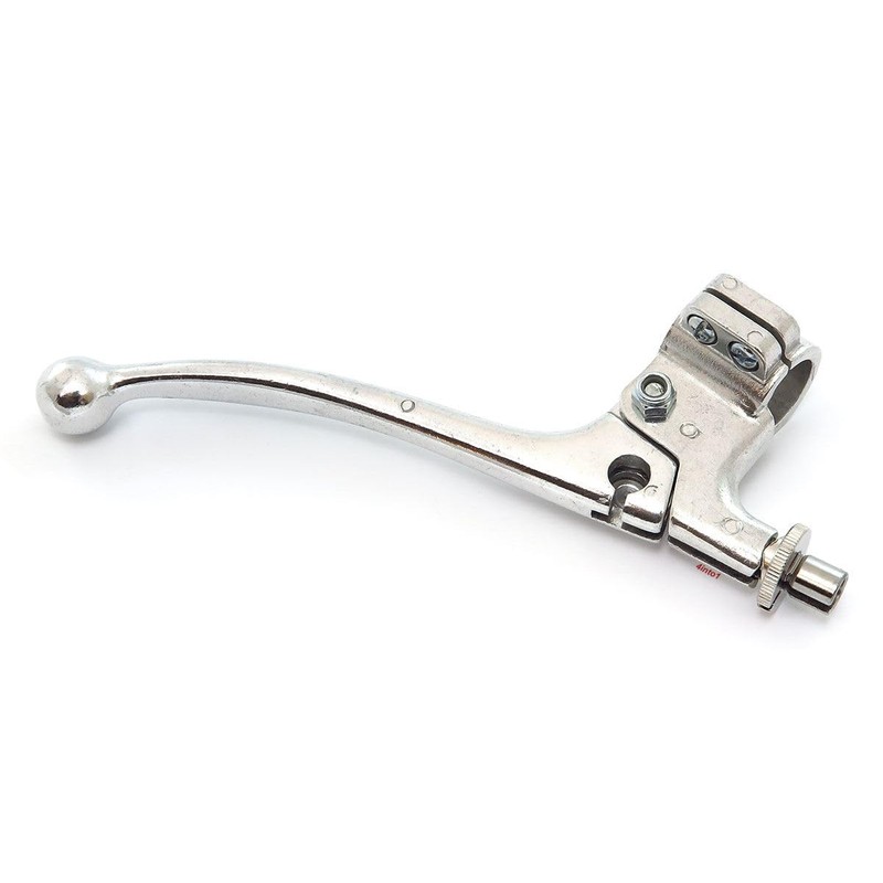 4into1 Amal Style Chrome Clutch Lever Assembly