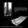 8 x 12 Inch Mirco Perforated Bread Bags, 100 Clear