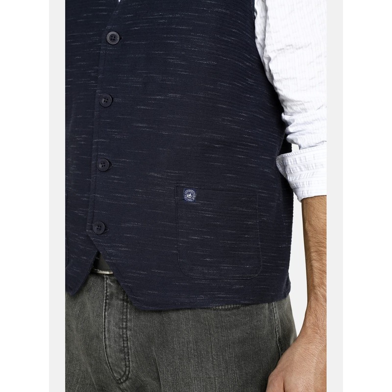 Jan Vanderstorm Ahlmann Men's Sweat Vest, darkblue