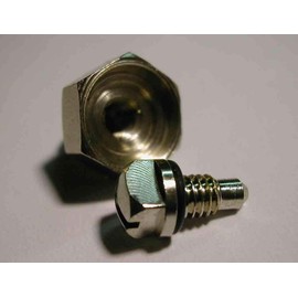 MYSON Radiator Bleed Valve/Screw/Vent/Nipple Replacement x 2