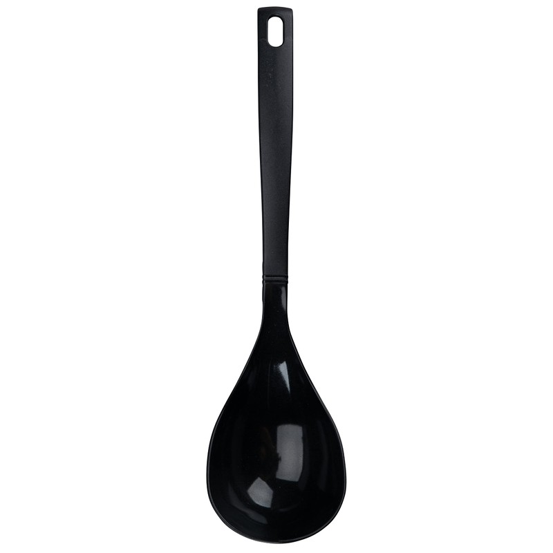 Fackelmann Nero Ladle Plastic Kitchen Utensil Spoon for Coated Pots