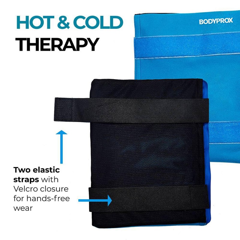 Flexible Large Gel Ice Pack for Shoulders, Arms, Back and