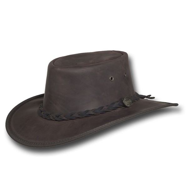 Barmah Hats Squashy Bronco Leather Hat 1022BL / 1022CH -