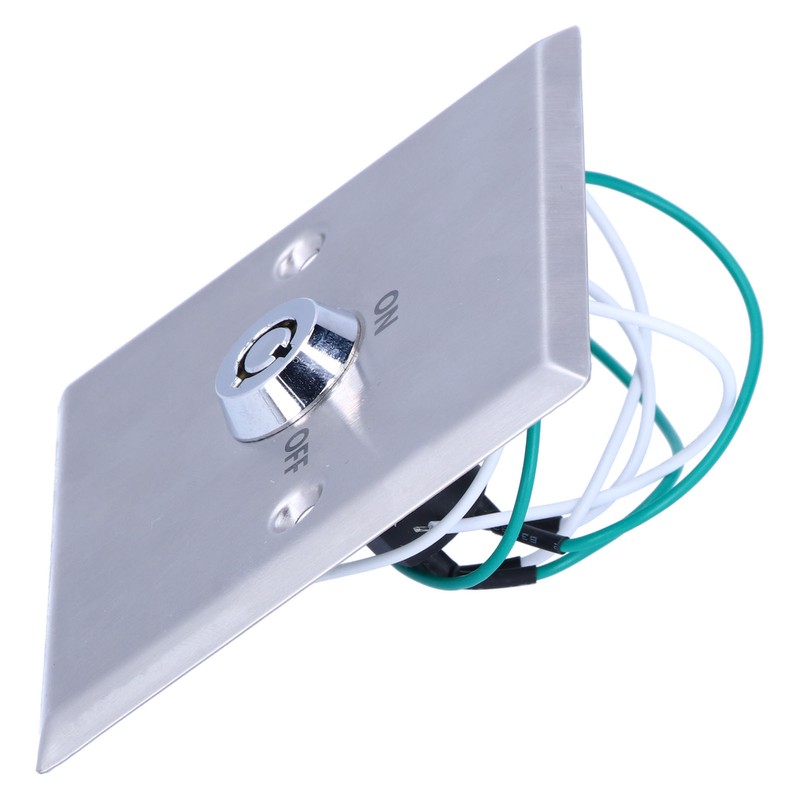 Door Key DC 12V Switch Stainless Steel Access Control On/Off