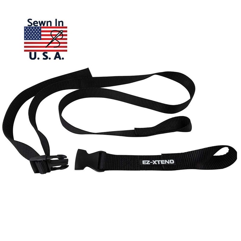 EZ-Xtend Pontoon Ladder Pull Up Strap Using Quick Release Buckle