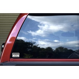 StickerTalk Vehicle Equipped with GPS Tracking Vinyl Stickers, 2.5 inches by 1.5 inches