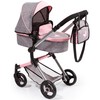 Bayer Design: Pram City Vario Stroller - Gray & Pink