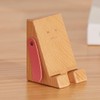 TOSMU 7011 Bo-chan Smartphone Stand Wooden Red Cute Red