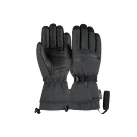 Reusch Unisex Down Spirit Gore-Tex Extra Warm, Waterproof and Breathable Ski Gloves with Down, 10.5, Grey/Black