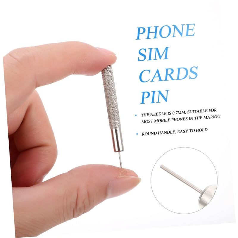 Operitacx 10 Stück SIM Karten Tray Entferner Nadeln Handys SIM