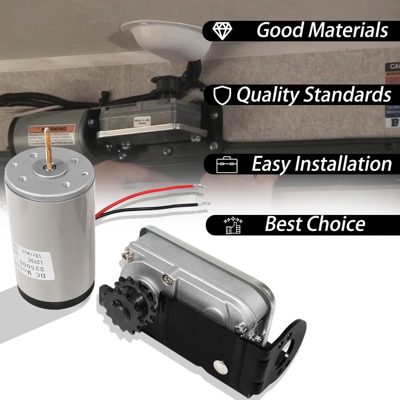 225008 RV Slide Out Motor & Gear Housing Compatible with
