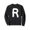 Creative Bold White Letter R - Design - Alphabet -