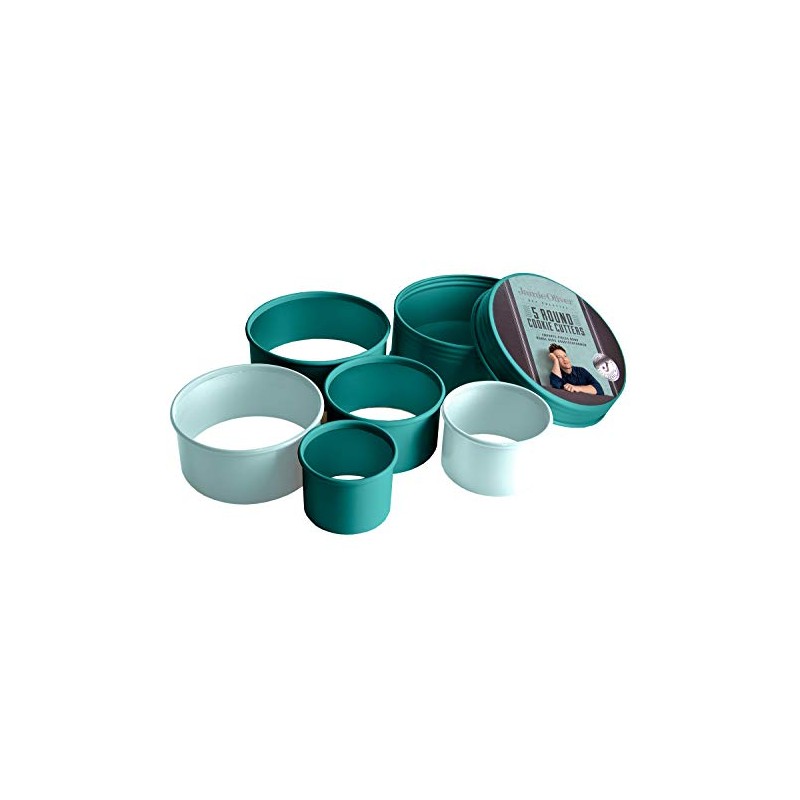Jamie Oliver JB3830 Cookie Cutter, Steel Atlantic Green