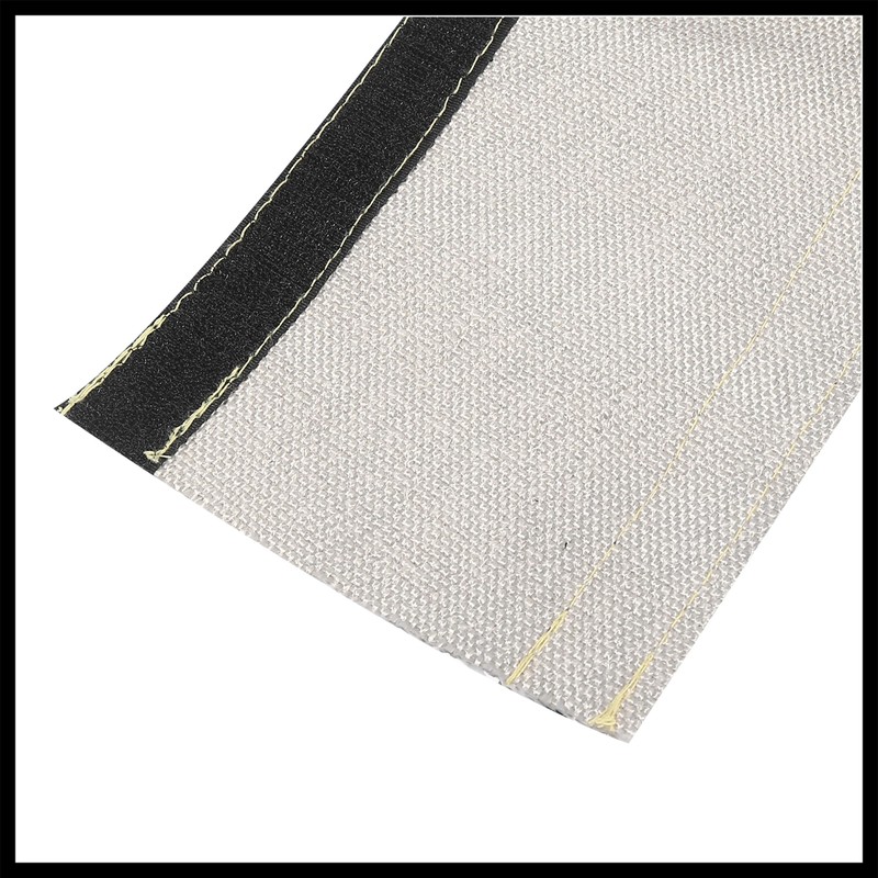 Hihaha Car Heat Shroud 1-1/8" ID 3.2ft Aluminized Sleeving Shield