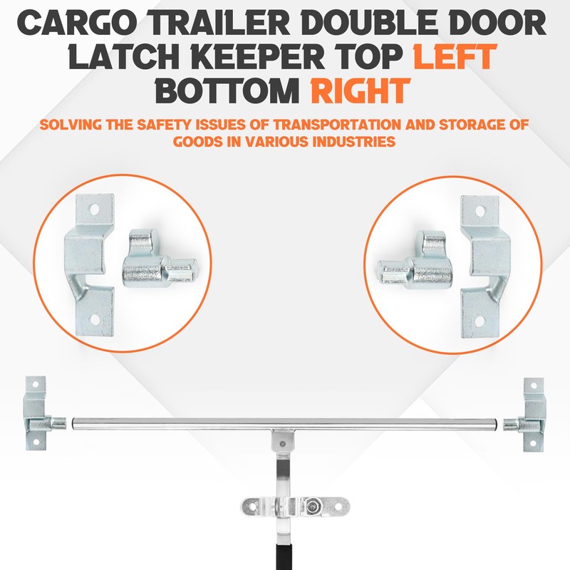LONFFERY Dump Trailer Cam Lock Set,Replacement for Cambar Rear/Side Door