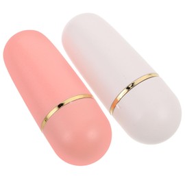 Minkissy 2pcs Volcanic Stone Oil Absorbing Face Roller for Oily Skin Deep Cleansing and Pore Minimizing