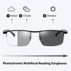 KISSOUL Photochromic Progressive Multifocus Reading Glasses Anti-blue Light Transition Multifocal
