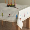 Maison d' Hermine Tablecloth 100% Cotton Table Cover Decorative Washable