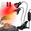 Jaenmsa Heat Lamp for Reptile,UVA UVB Light for Turtle,Bearded Dragon