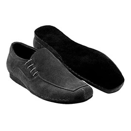 Very Fine Mens Darius Black Suede Ballroom Waltz Latin Bachata Salsa Rhythm Slipon Dance Shoe M 7.5