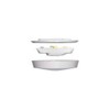 Superswitch S35-280 3 PIN Ceiling Rose + plug WHITE -