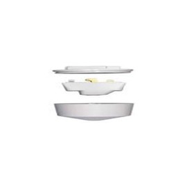 Superswitch S35-280 3 PIN Ceiling Rose + plug WHITE - Pack 5