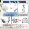 comeder Pop-up Foldable Mosquito Net, Single Family Bed Mosquito Net