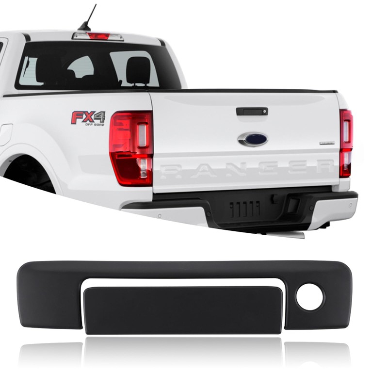 SUERAUTO4X4 Tailgate Handle Cover Trim for Ford Ranger PX1 PX2