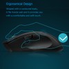 Noiseless Wireless Mouse,Forter i720 Ergonomic Silent Mouse for Gaming and